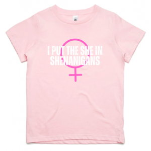 She in Shenanigans Youth Tee